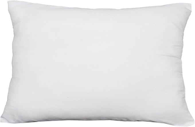 Vulkussen Microvezel - Kussenvulling Bankkussen - Decoratief Gebruik - Zachte Textuur - 50 x 60 cm - Wit