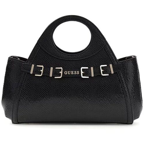 GUESS handtas schoudertas Dovie Girlfriend Satchel Black zwart