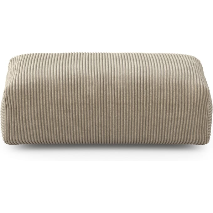 vetsak Sofa Seat 105 x 63 cm Koord Velours - Cord Velours zand