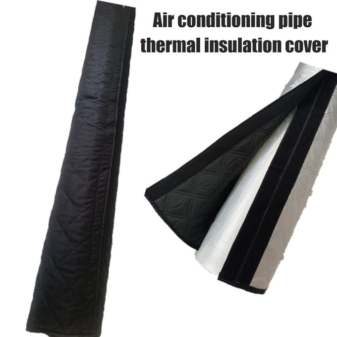 Gaine en aluminium flexible Isolant en aluminium enveloppe de tuyau pour Chauffage Refroidissement Ventilation et silver