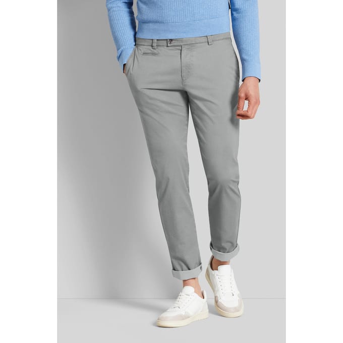 Bugatti Herren Chino met elastaangehalte