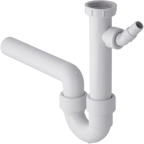 Geberit flush siphon DN 50 with connection for washing machine or dishwasher
