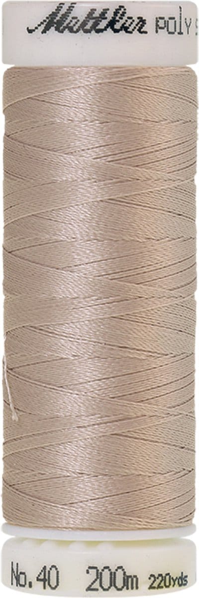 Mettler borduurgaren - Beige - Nr 150 - Polysheen - 200 meter