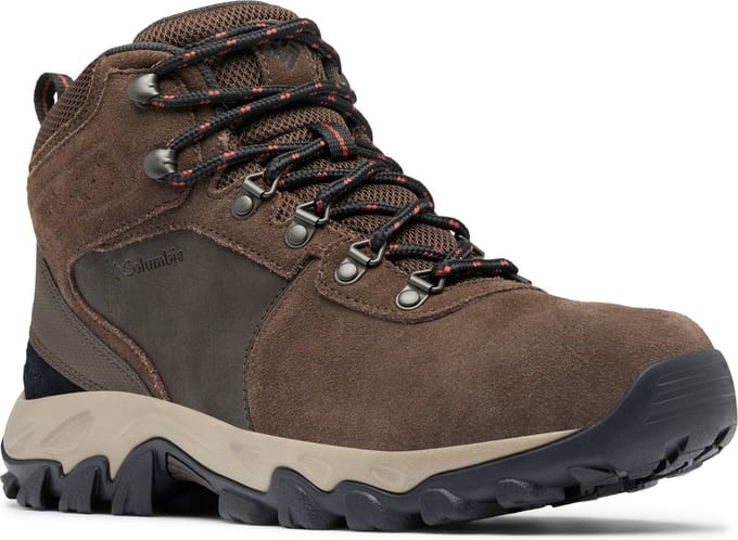 Columbia NEWTON RIDGE PLUS II SUEDE WP Heren Wandelschoenen - Cordovan, Spice