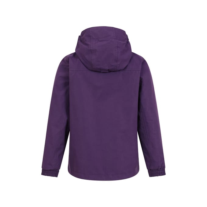 Mountain Warehouse Waterdichte zonnejack voor kinderen (Bes)