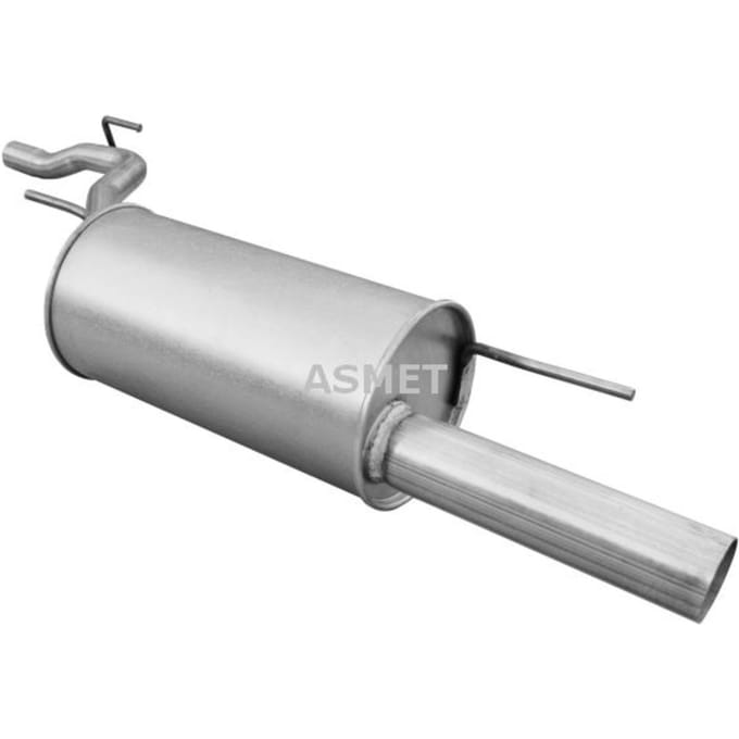 Geluiddemper achter ASMET 04.081