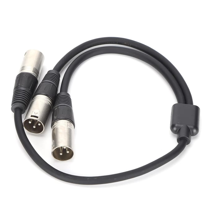 JORINDO JD60711 XLR Mannelijk naar Dubbel XLR Mannelijk Kabel Y-Type Splitter Microfoonkabel