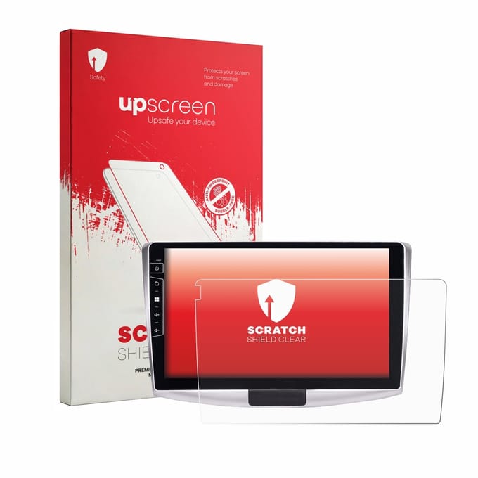 upscreen - Screenprotector voor Dynavin D9-B6S Premium Flex 10.1" - Folie Beschermfolie transparant