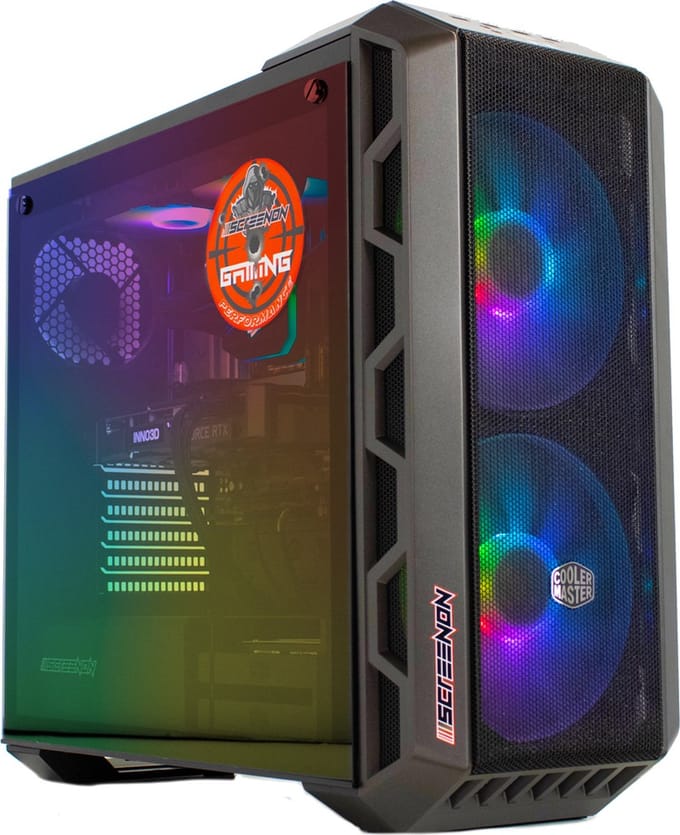 ScreenON - Intel Core i9 - 1TB SSD + 3TB HDD - RTX 3080 - GamePC.Y32169
