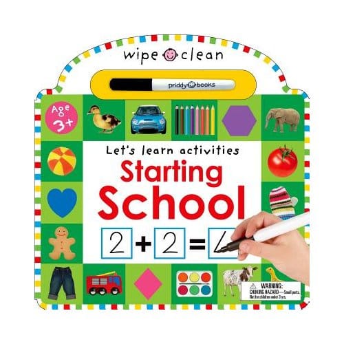 Wipe Clean Starting School - ROGER PRIDDY