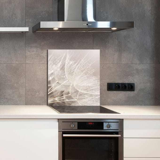 TMK ArtDeko - Serie - Glass Paneel - Keuken Decor - 60x65 cm