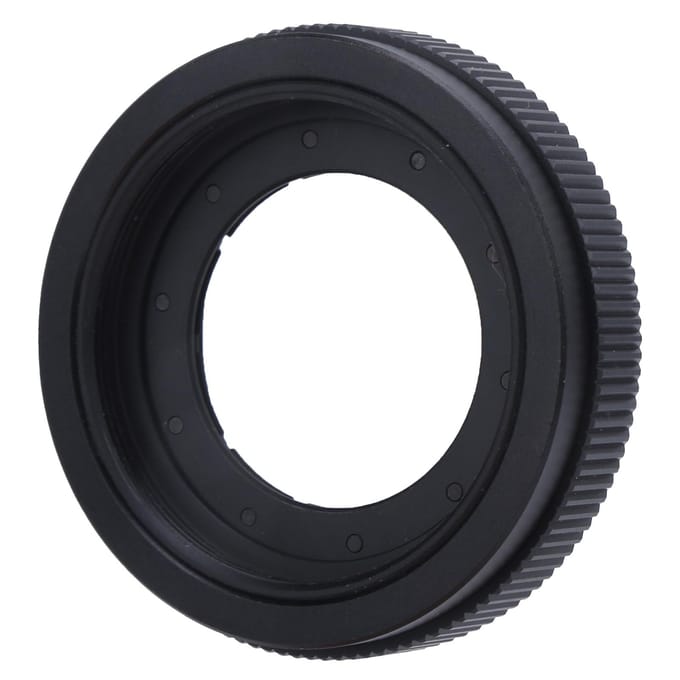 Instelbaar Diafragma 1,5-29 mm Irisdiafragma M42 naar M42 Camera Lens Module Adapterring black