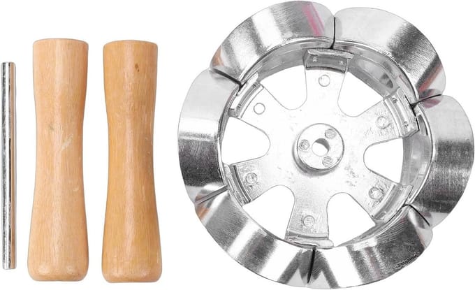 Donutsteker Bakvorm - Donuts Gebak - Thuis Bakken - Aluminiumlegering - Lichtgewicht Compact - Zilverkleurig