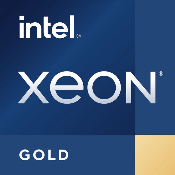Intel Xeon Gold 6334 processor 3,6 GHz 18 MB Lade