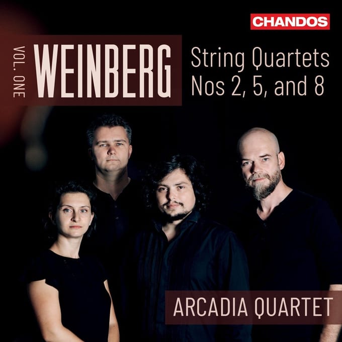 Arcadia String Quartet - Weinberg: String Quartets Nos 2, 5, And 8, Vol. One (CD)