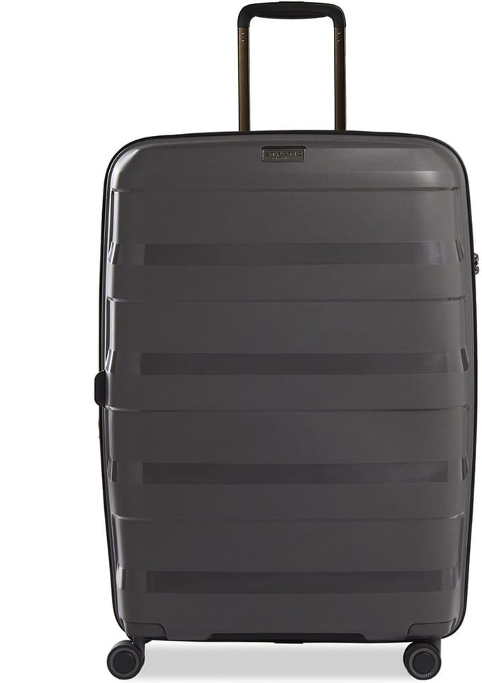 Stratic Straw+ - koffer groot - 76x51x31 cm - 4,3 kg - 105-120 L - spinner - grijs