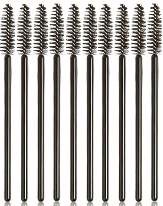 10 x lashes borsteltjes - mascara borsteltjes - disposable make-up brushes - make-up borsteltjes - wimper borsteltje