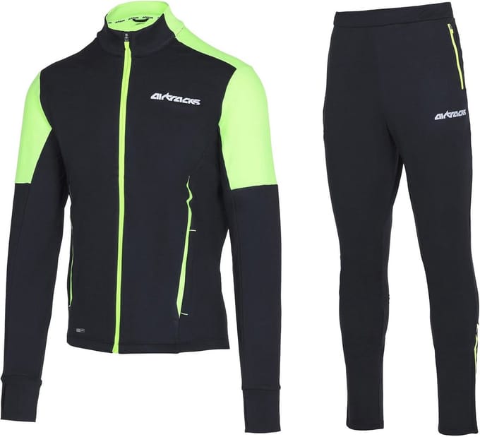 Thermo Functionele Loopset voor Hardlopers - Lange Thermo Loopbroek en Shirt - Warm, Ademend en Reflecterend