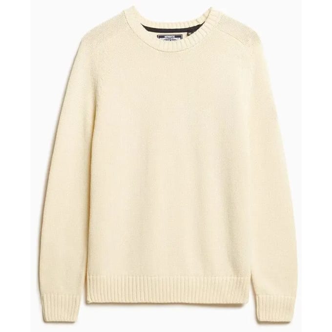 Superdry - Slouchy Gebreide Crew Trui - Dames - Sweaters