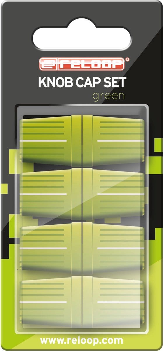 Reloop Knob Cap Set green
