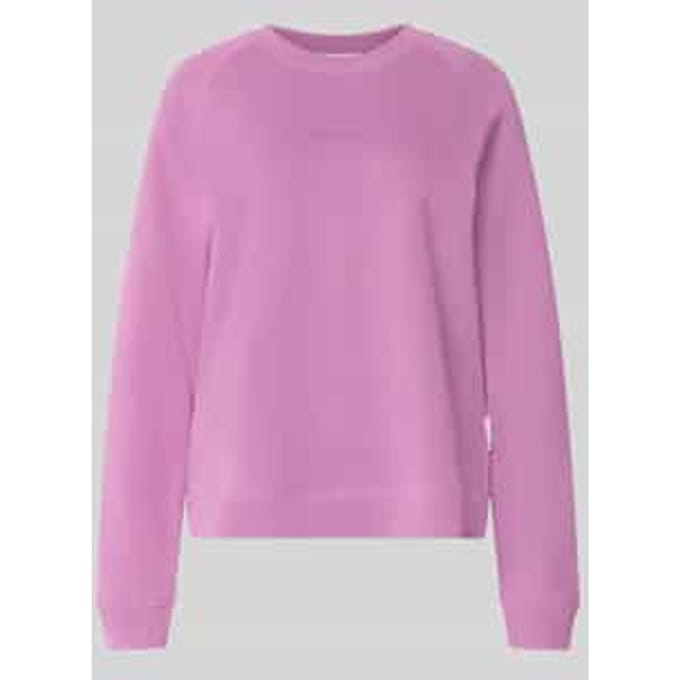 regular fit sweatshirt van puur katoen