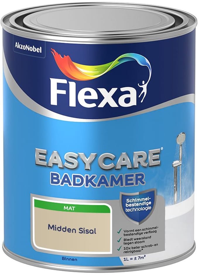 Flexa - Easycare Badkamer - Midden Sisal - Mengverf - 1 L
