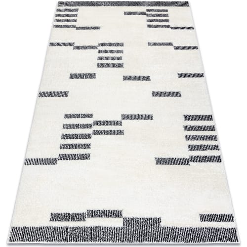 Kleden Rugsx Tapijt modern MODE 8511 geometrisch creme / 80x150 cm