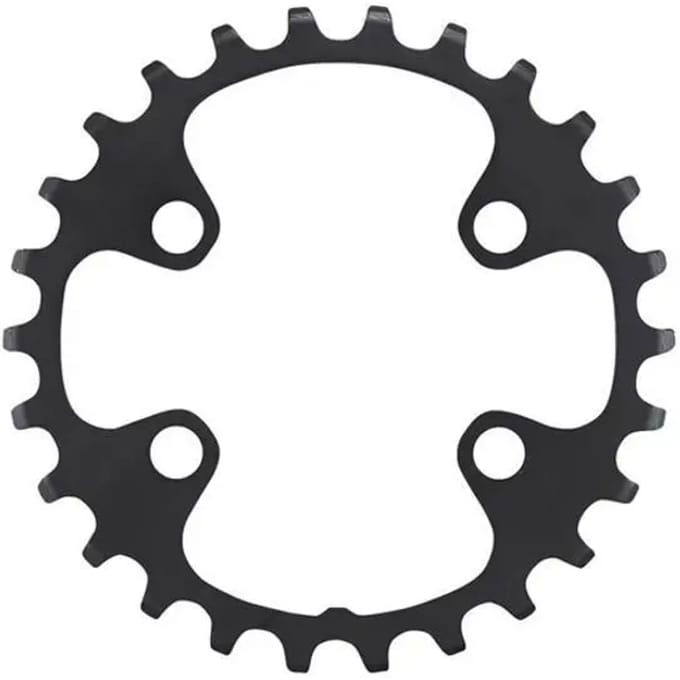 4-spaaks fietsschijfblad Shimano Deore M5100