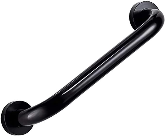Veiligheidshandgreep - Steunbeugel Badkamer - Ondersteuning Thuis - Antislip Grip - 40 cm - Zwart