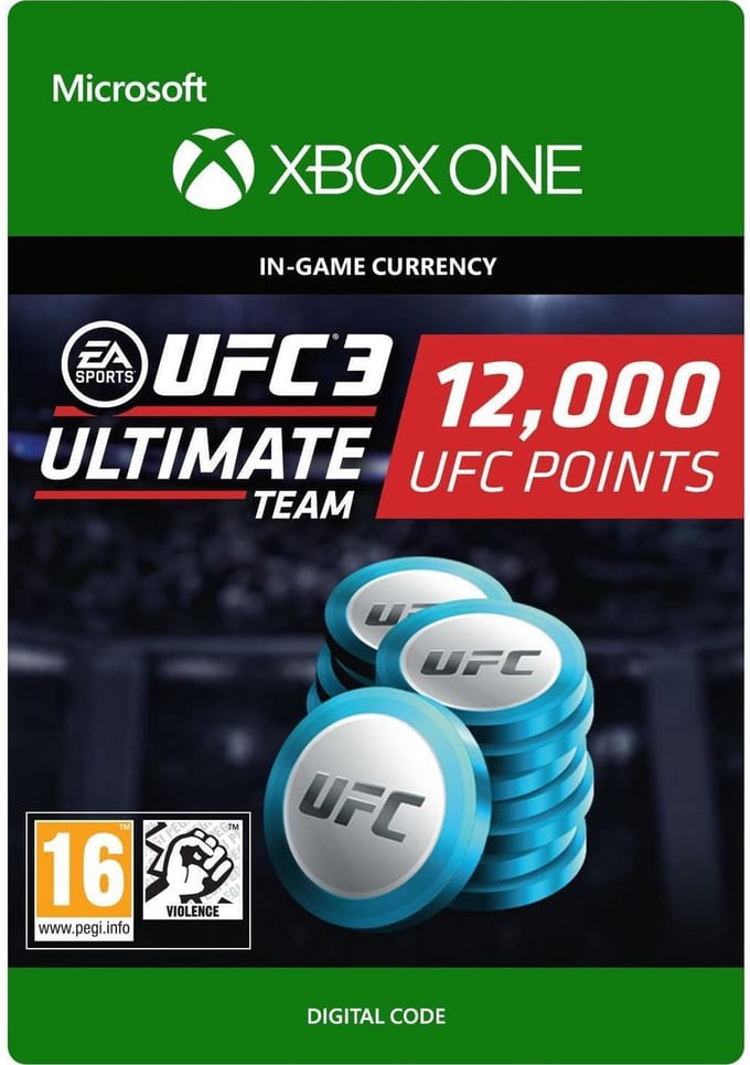UFC 3: 12000 UFC Points - Xbox One - Consumable
