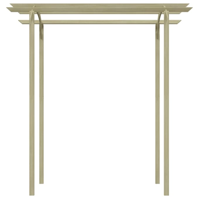 vidaXL - Pergola - 180x197x210 - cm - geïmpregneerd - grenenhout