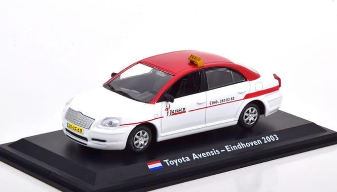 Toyota AVENSIS EINDHOVEN TAXI 1:43