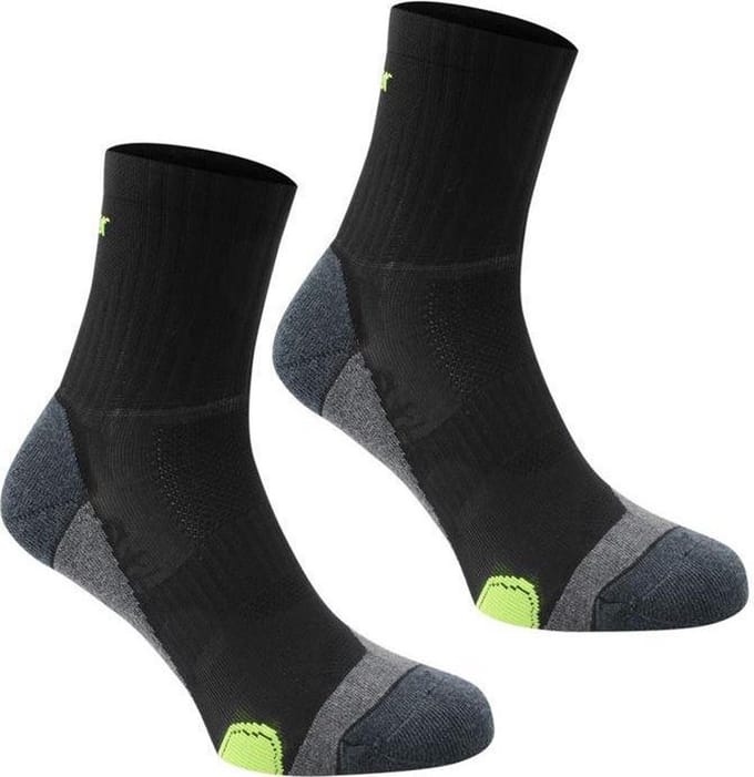 Karrimor Hardloopsokken (2 paar) - Unisex - Zwart - 46+