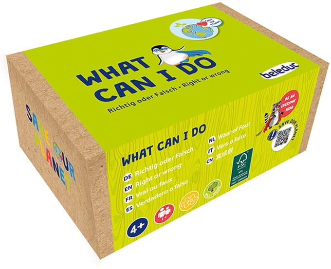 Houten duurzaamheidspuzzel What can I do - Beleduc - vanaf 4 jaar