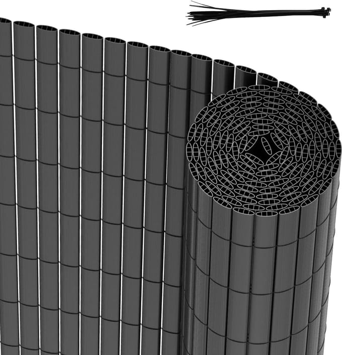 Waterdichte PVC Balkonafscheiding met UV- en Schimmelbescherming, 200x300 cm