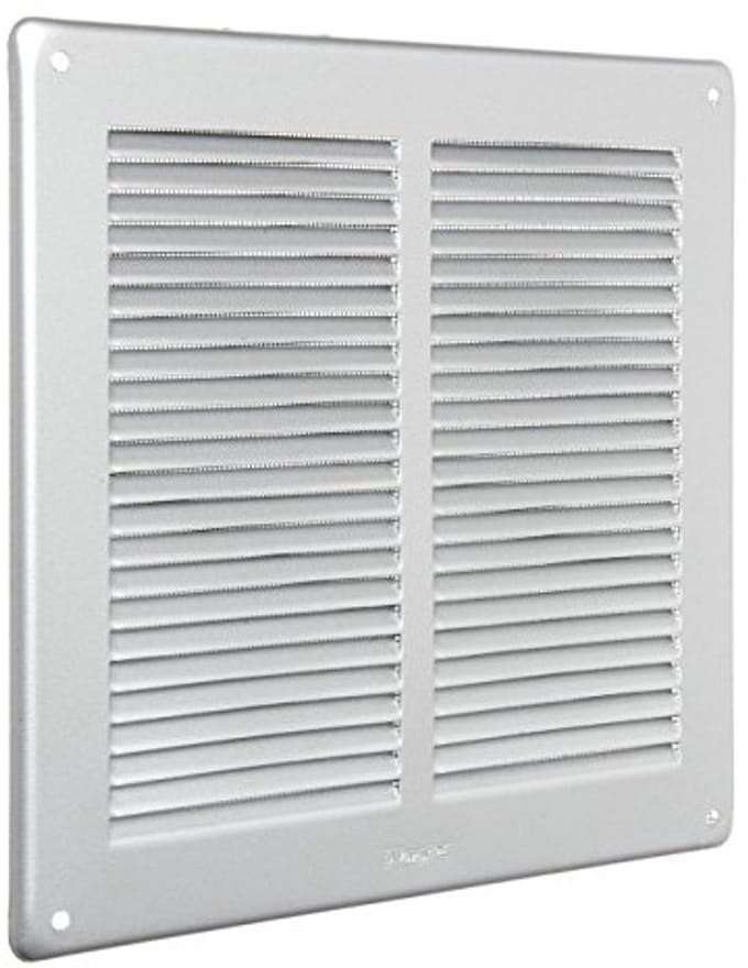 Vierkant Aluminium Ventilatierooster voor Binnen en Buiten