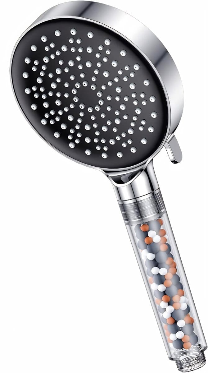 AHD® Douchekop - Doucheslang - Doucheset - Douchekop met Slang - Chrome - 28cm x 12cm x 6cm