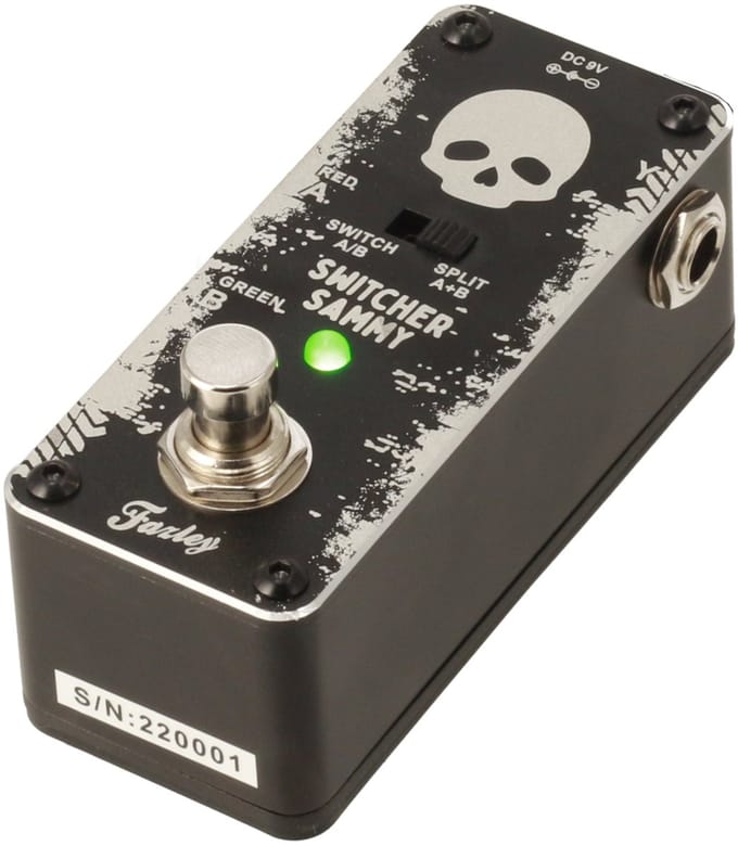 Line selector pedaal - Fazley ABY-01 Switcher Sammy - Wit