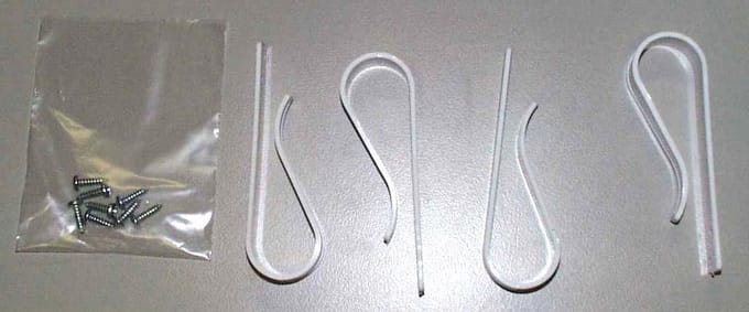Tafelkleed- en gordijnklemmen - Set van 4
