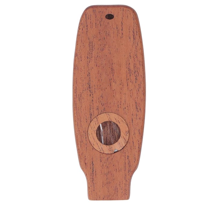 Kazoos Fluit Compact Draagbaar Mahoniehout Professionele Kazoo voor Kinderen Beginner Volwassene Type 2 brown