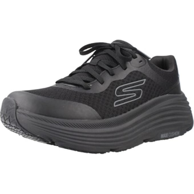 Skechers Dames Max Cushioning Endeavour Hardloopschoenen Black