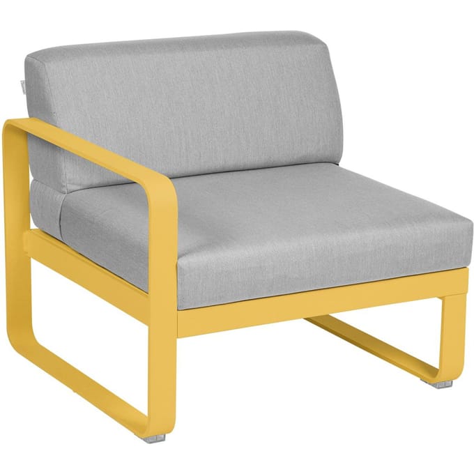 Fermob BELLEVIE Fauteuil Module links - C6 Honing structuur - 79 Flanelgrijs