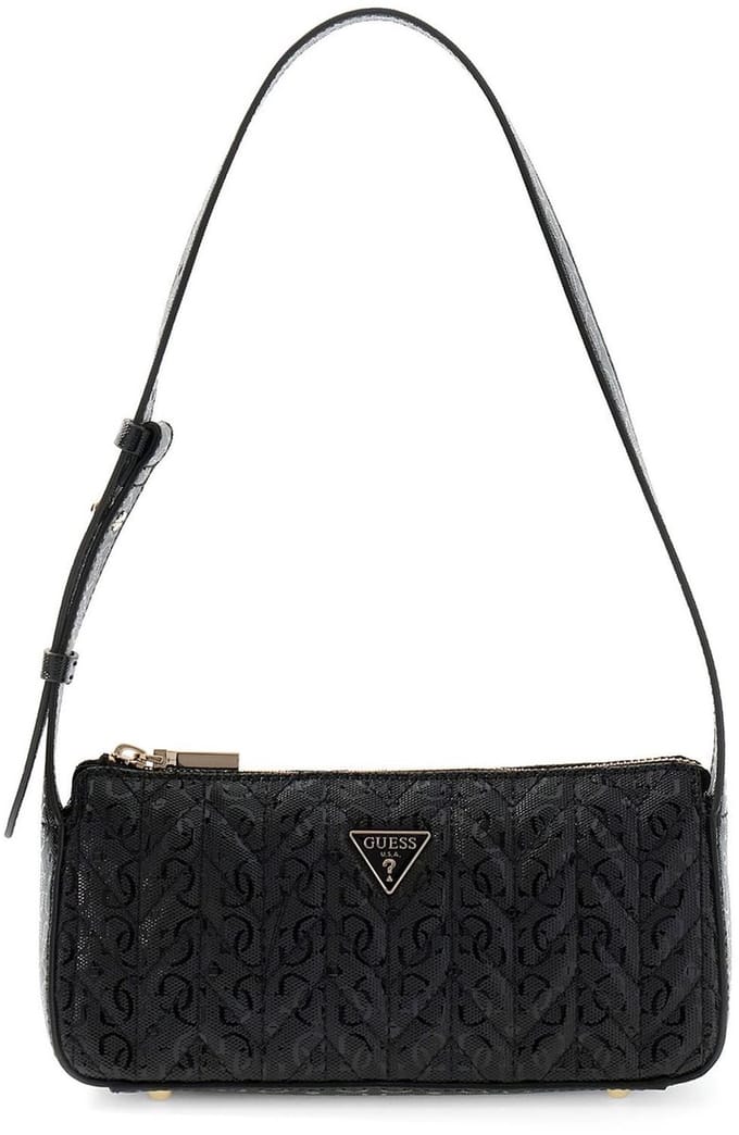 GUESS schoudertas Stacey Mini Shoulder Bag Black zwart