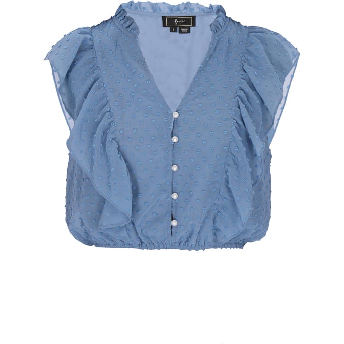 Faina Blouse Dames lichtblauw