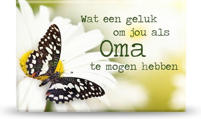 Magneet "Liefste Oma"