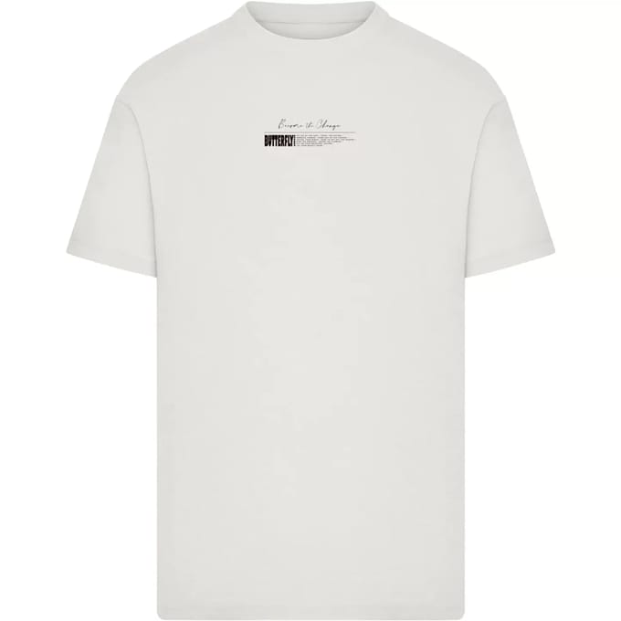 T-shirt Mister Tee Become The Change Butterfly 2.0