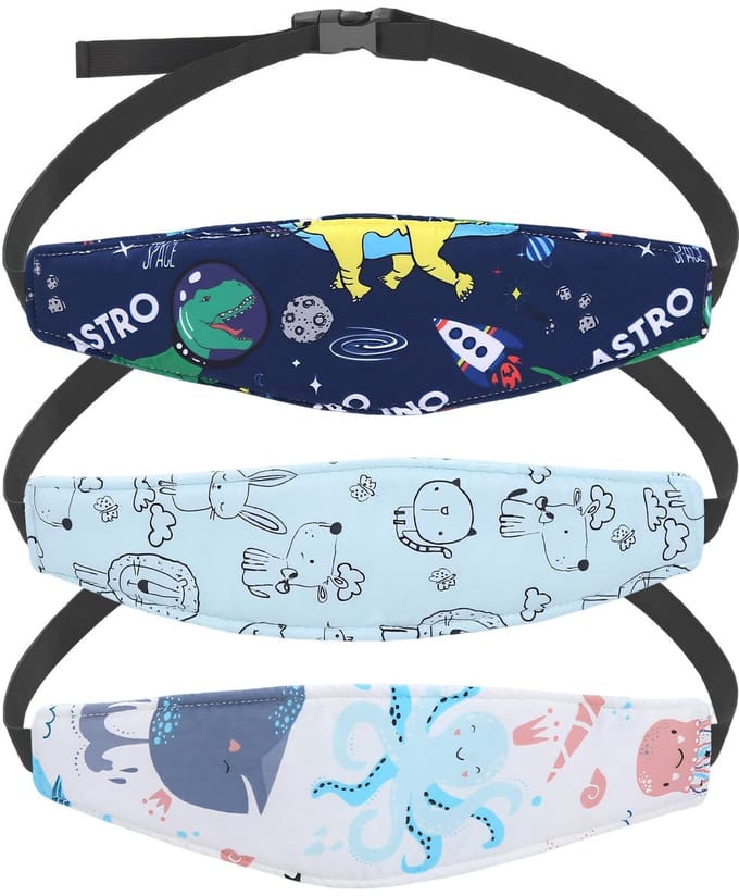 Dailygoods - Verstelbare Hoofdsteun voor Kinderzitjes met Neksteun