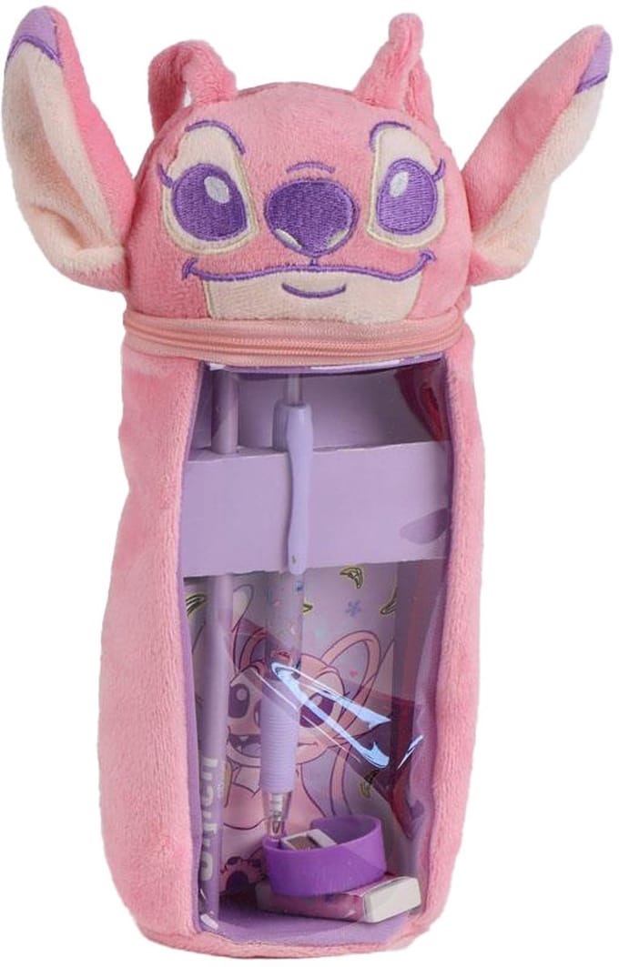 Disney Lilo en Stitch Angel pluchen pennenetui gevuld