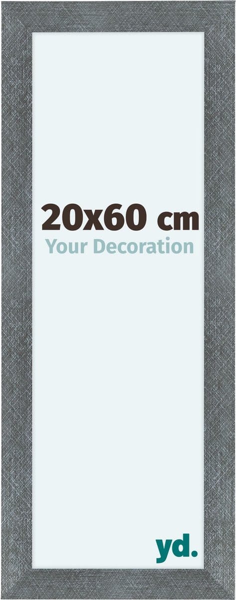 Your Decoration - Fotolijst 20x60 cm - MDF - IJzer Geveegd - Como