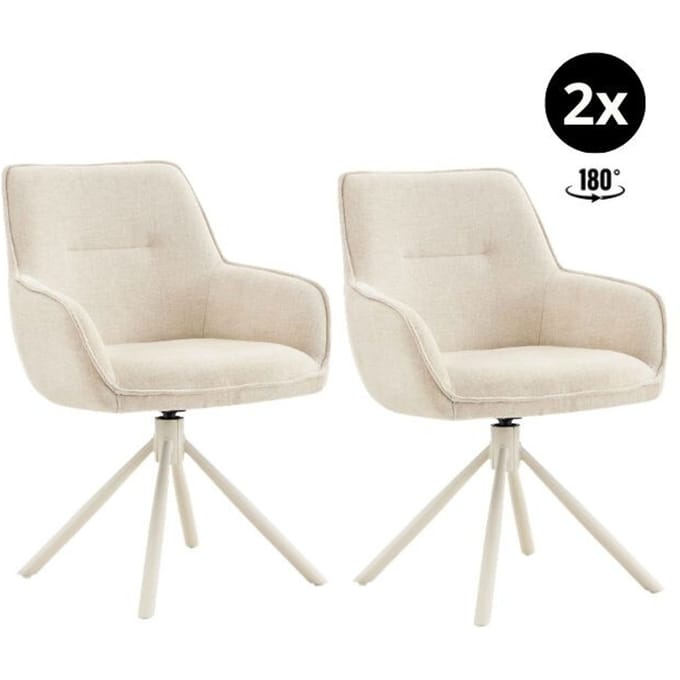 Multifurn Eetkamerstoel mika (set van 2)